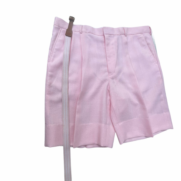Vintage Trimingham's Pink Bermuda Shorts- Sz 40 - Picture 4 of 12